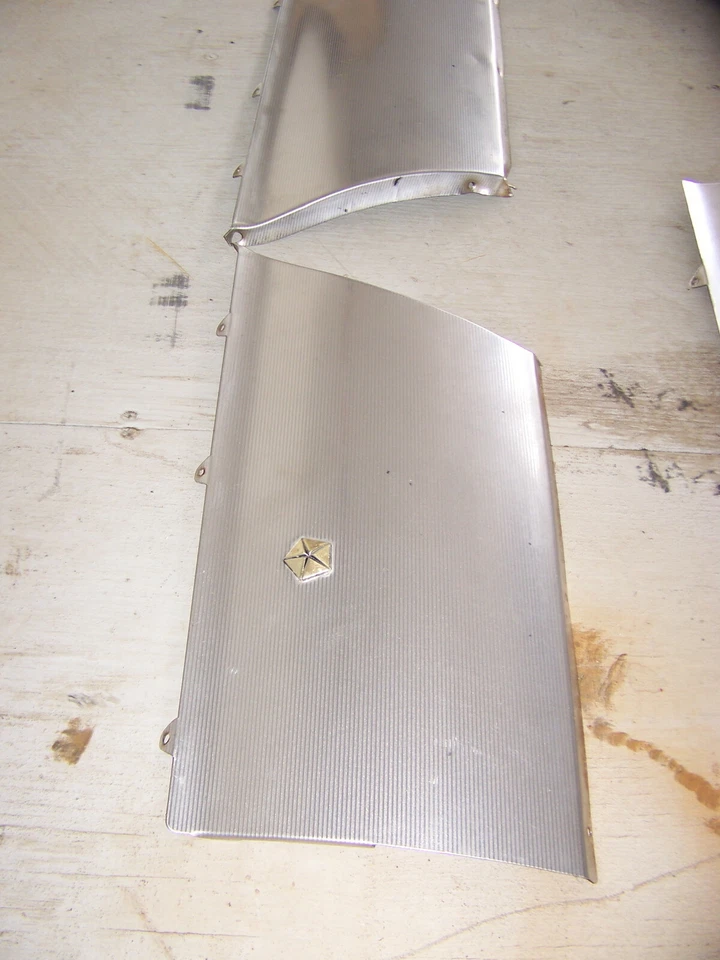 1965 CHRYSLER NEW YORKER 2D HARDTOP LOWER BODY SIDE TRIM OEM FULL SET - Image 2 of 4