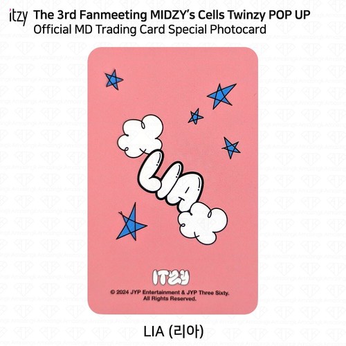 ITZY 3rd Fan Meeting 믿지의 세쏬들 MIDZY's Cells TWINZY POP UP STORE MD Trading Card - Bild 56 von 124