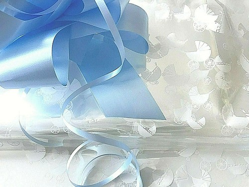 💜 XLarge Baby Pram Cellophane Hamper Bag & Bow Baby Wrap Baby Shower New Mummy - Picture 2 of 46