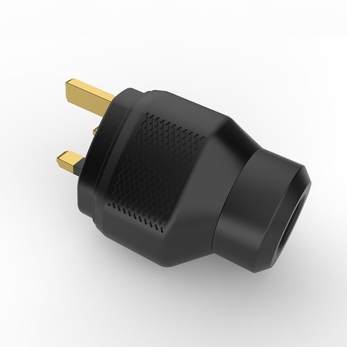 Viborg 100% Pure Red Copper 13A UK Mains Plug AUDIOPHILE GRADE HIFI UK PowerPlug - Picture 12 of 20
