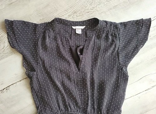 H&M Kleid in Gr.34 Schwarz/Weiß - Bild 2 von 7