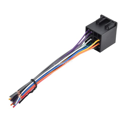 For Volvo Semi Stereo Tractor Wire Harness Truck Radio CD Player Dash Plug Play - Picture 3 of 7