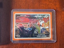 2024 Panini Zenith #9 Lamar Jackson Orange State of the Art