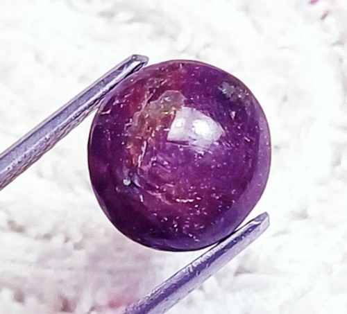 100% Natural Ruby Cabochon 9.60 Ct Certified Loose Gemstone With Free Gift - Picture 2 of 8