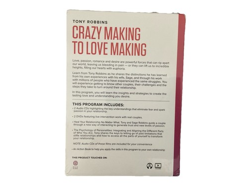 Antony & Sage Robbins Crazy Making To Love Making Box Set New Sealed - Bild 6 von 8