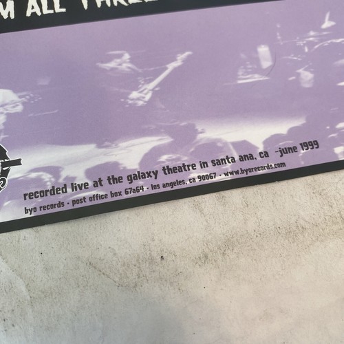 Cadillac Tramps - Live Album Promo Glossy Full Color 11x17 Poster (1999) Concert - Picture 2 of 10