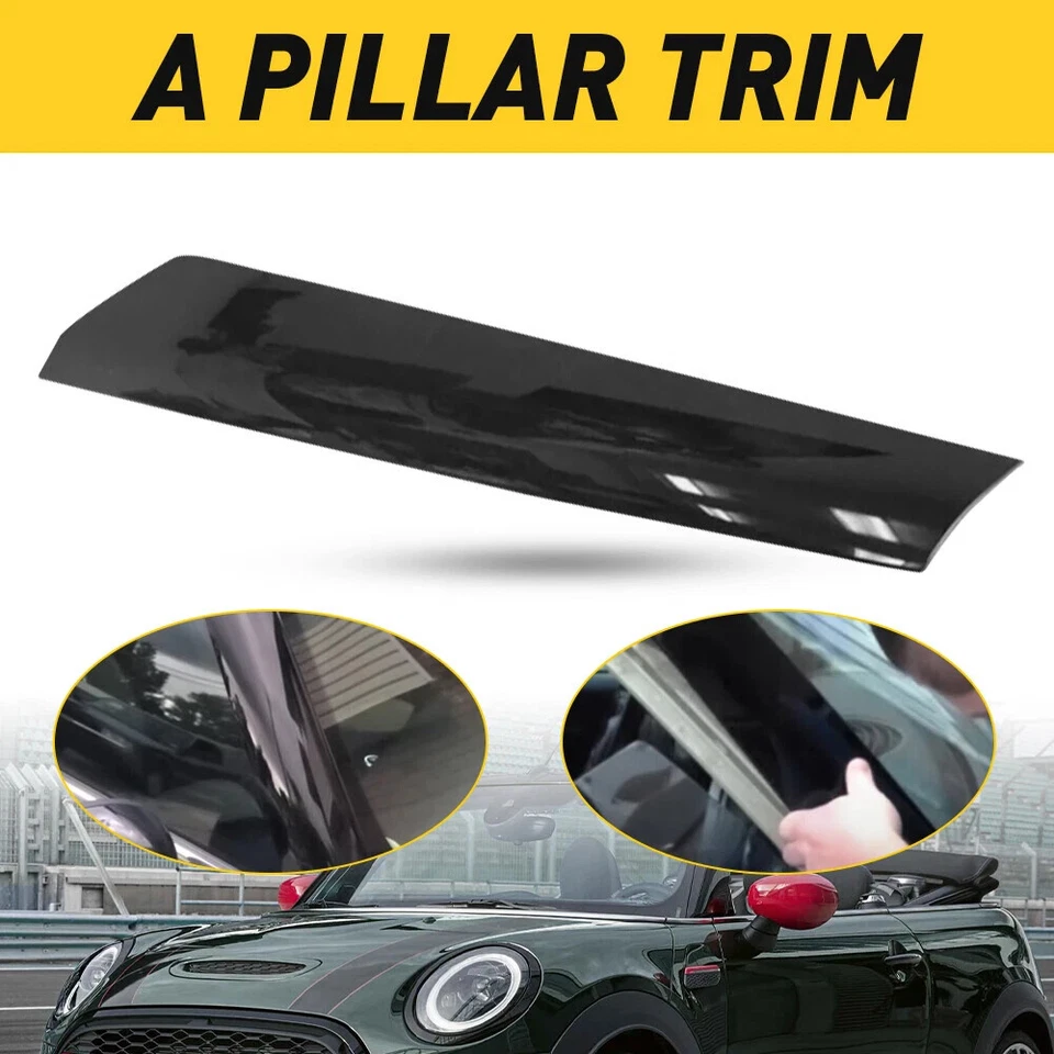 Front Left Windshield A Pillar Trim For BMW Mini Cooper R55 R56 R57 51137272583 - Image 2 of 4