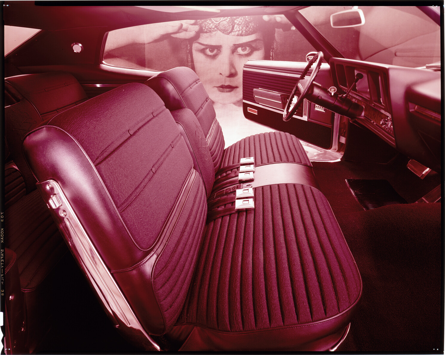 1969 Oldsmobile automobile interior car advertising OLD PHOTO 1