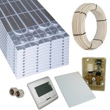 Trockenbau Fu&szlig;bodenheizung 5 m2 10 m2 Trockenestrich H&ouml;he 30 mm RTL Box Digital