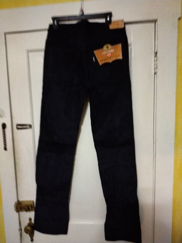 Levis Cords, Black, Straight Leg, Vintage, W33 L36. - Picture 6 of 11