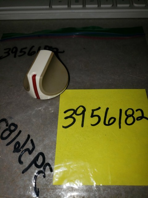 Kitchenaid Washer Dryer Control Knob White 3956182 For Sale Online Ebay