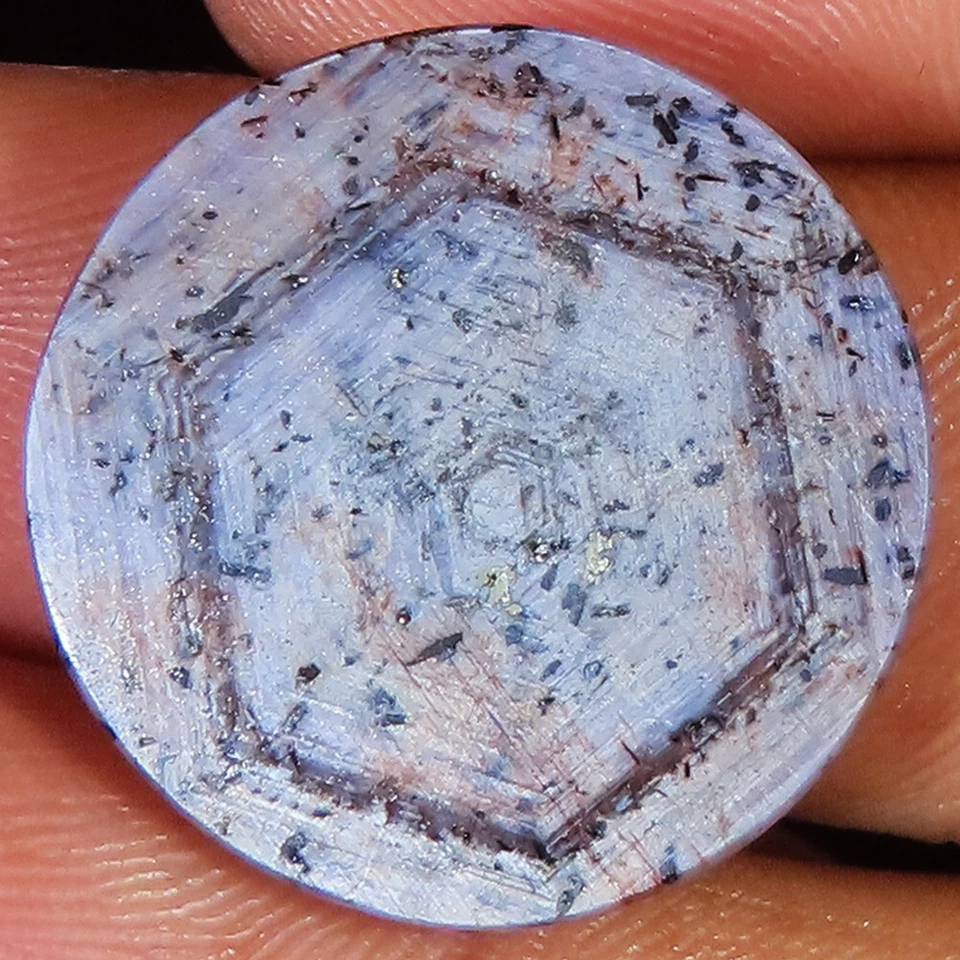 Star Rubin Cabochon 100% Natürliche Rund Edelstein 28.15 Karat 21.00x4 MM SR-395 - Bild 3 von 3