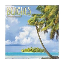 Trends International Beaches 2025 7 x 7 Mini Calendar w