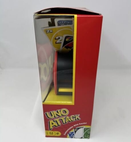 JUEGO DE CARTAS ELECTRÓNICAS UNO ATTACK MATTEL NOCHE FAMILIAR - ¡NUEVO! - Imagen 5 de 6