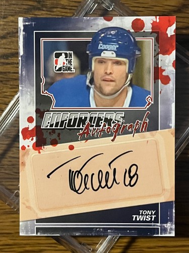 2011/2012 - In The Game - Enforcers - Autographed Cards - Picture 152 of 165