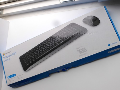 MICROSOFT Wireless 850 Desktop Tastatur schwarz/OHNE Maus!! - Bild 13 von 19