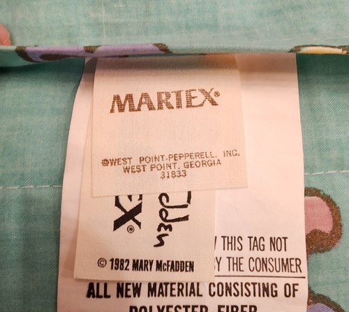 Vintage 1981 Mary McFadden for Martex King Size Set 1 Flat Sheet 2 Shams 2 Cases - Picture 14 of 16
