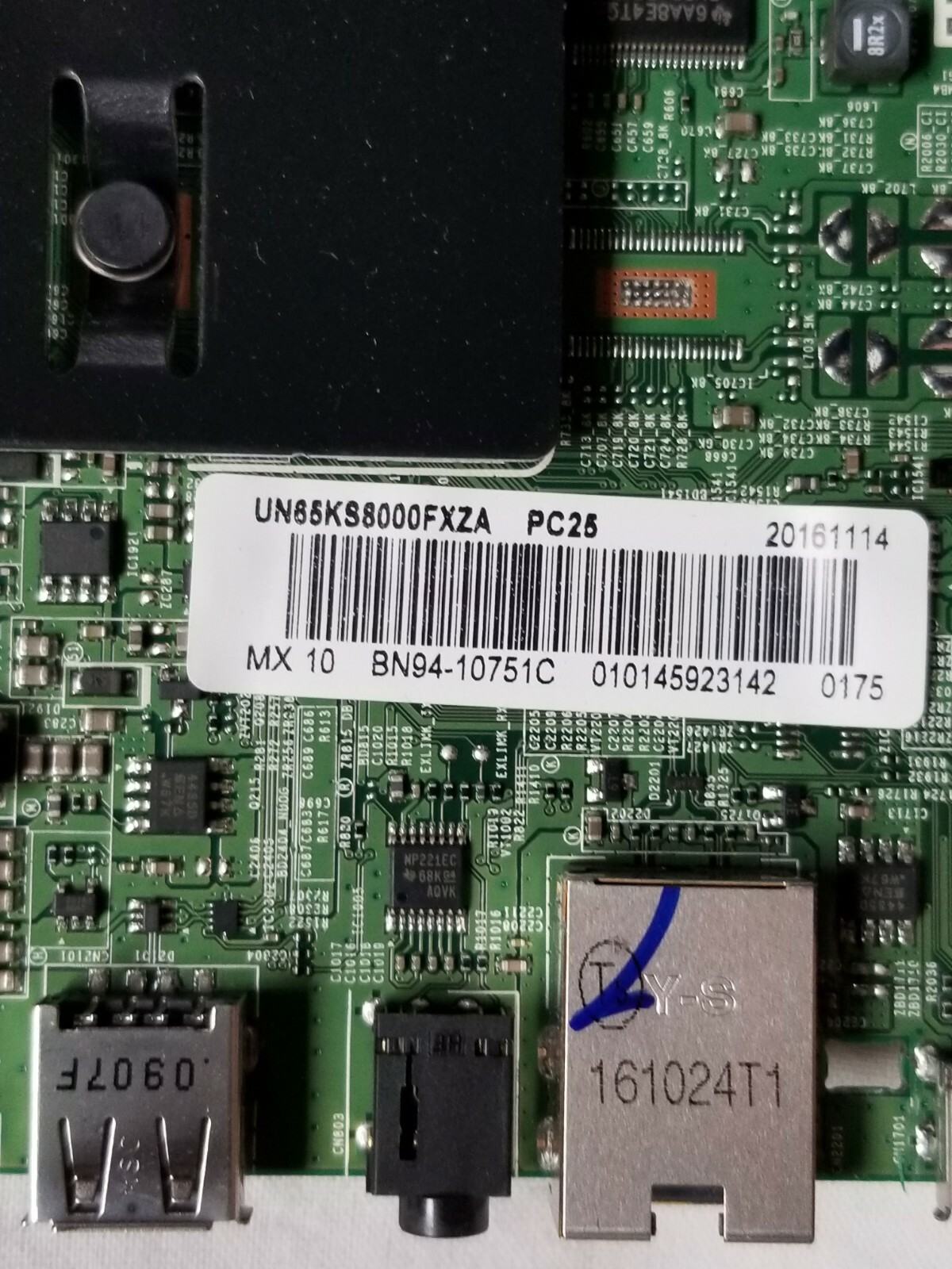 SAMSUNG UN65KS8000FXZA MAIN BOARD BN9410751C VERSION FA01 eBay