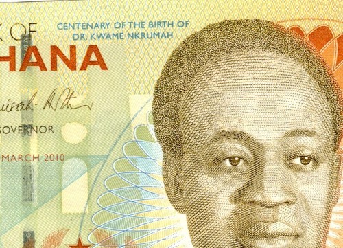 2010 Ghana 2 Cedis P37aa Banknote UNC Commemorative President Nkrumah - Picture 2 of 2