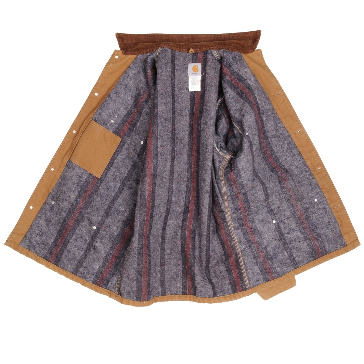 ジャケット・アウター 90s USA carhartt Michigan CHORE COAT 40 VINTAGE CARHARTT MICHIGAN CHORE LINED WORKER JACKET 1990S