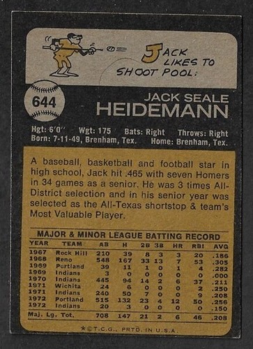 1973 Topps Complete Your Set,*Stars*, #s 401-660, All Pictured, Volume Discounts - Picture 365 of 395