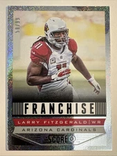 2013 Panini Score Larry Fitzgerald Franchise Showcase #/99 #267
