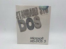 Vintage Microsoft MS-DOS 5.0 Operating System   1991   Boxed   Sealed