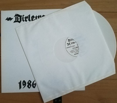 seltene LP ISD #1 weißes Vinyl + Poster + Sticker + Postkarte - Kopie Nr. 118/181