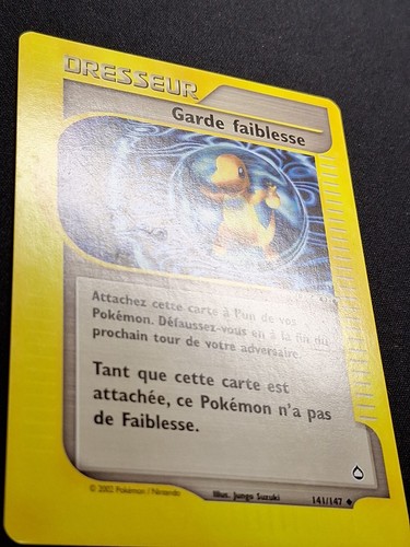 Garde Faiblesse 141/147 Wizards Aquapolis Carte Pokémon FR - Picture 6 of 11