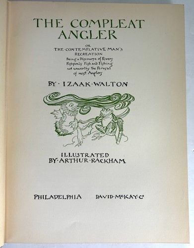 Lot of 3 - The Art of Loving, The Complete Angler & Mostly Tailfeather - Picture 8 of 12