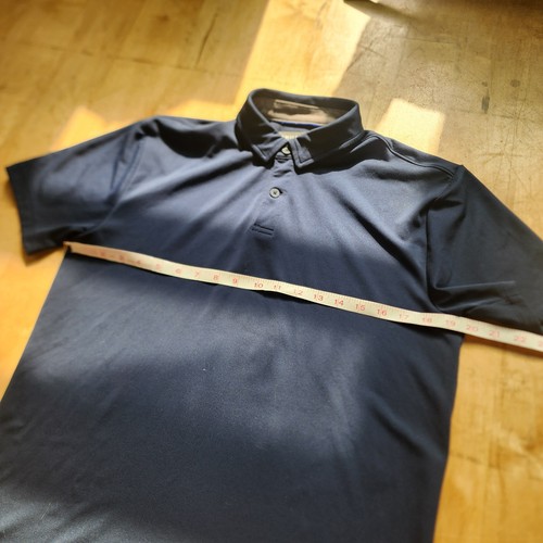 Twillory Poloshirt Herren M Navy Athleisure Performance Golf Stretch Erwachsene Blau - Bild 5 von 7