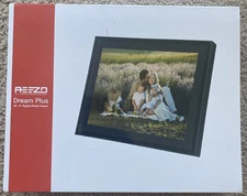 AEEZO WiFi Digital Picture Frame IPS Touch Screen 16GB Smart Cloud 9.7” Frame