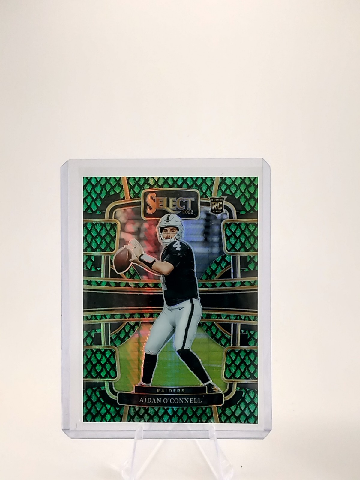 2023 Panini Select #58 Aidan O'Connell Dragon Scale /70 RC
