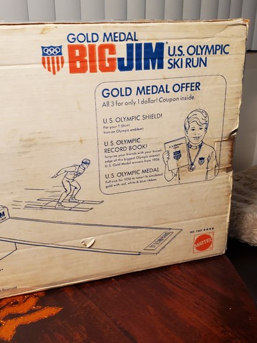 Salto de esquí olímpico vintage Mattel BIG JIM en caja. - Imagen 15 de 18