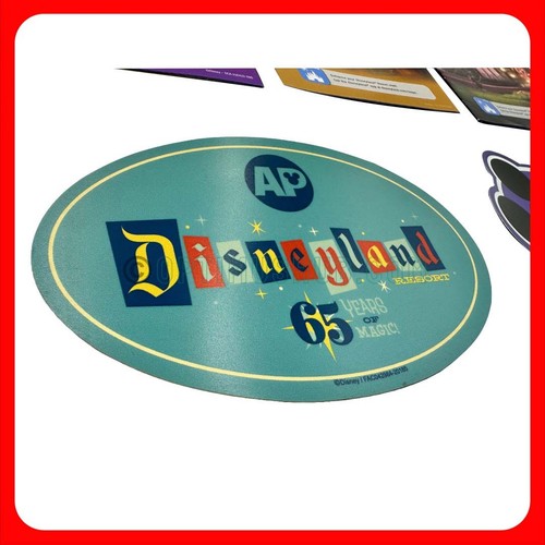 Disney Annual Passholder 65th Anniversary AP Magnets Disneyland Resort -Set of 2 - Picture 8 of 13