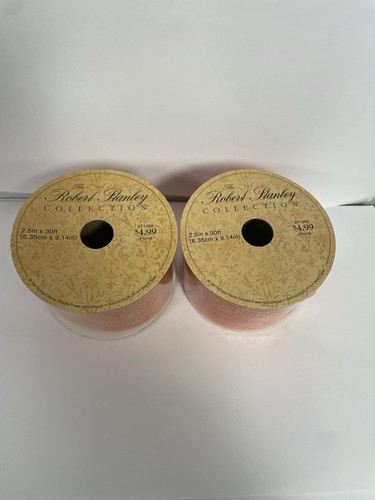 2 Robert Stanley Collection Shiny Orange Ribbon - 2.5”X30 Feet - Picture 7 of 24