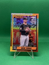 2025 Topps Series 2 Silver Pack 1990 Chrome Mojo #T90C-133 Nick Yorke RC