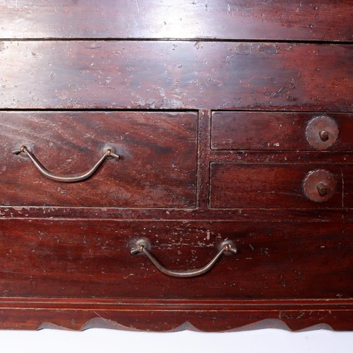 Antique Japanese Meiji Era Tansu Chest / Apothecary Box / Storage Cabinet – 19C - Picture 14 of 24