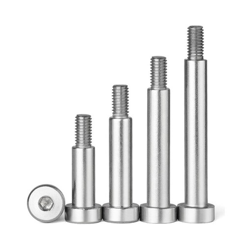 M2-M6 Hex Drive Socket Cap Head Shoulder Screw Allen Key Bolt A2 Stainless Steel - Picture 2 of 14