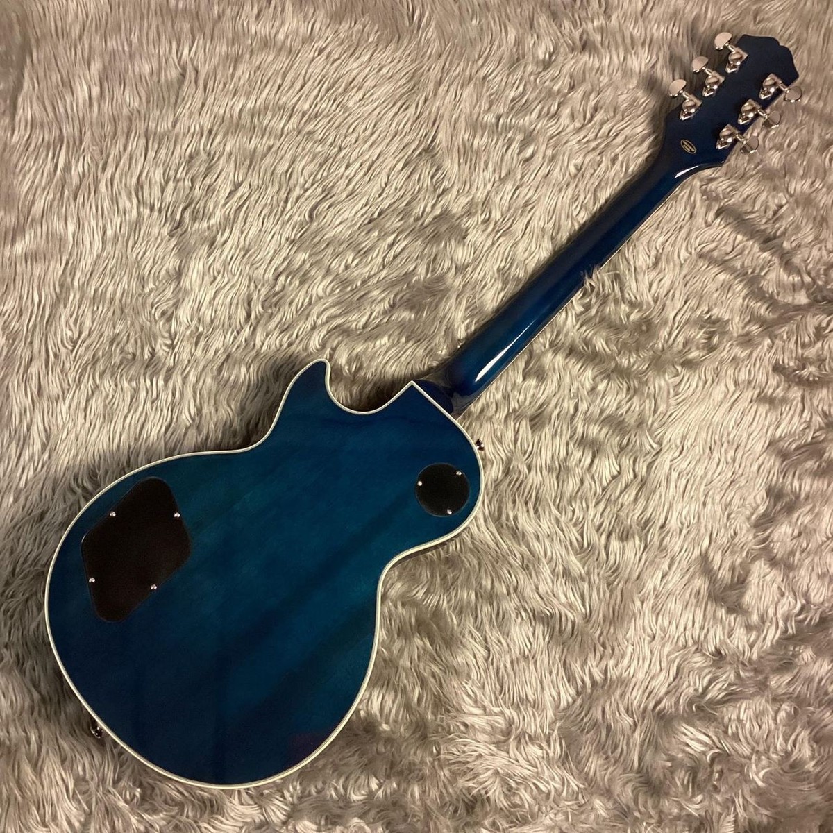 エピフォン Epiphone Les Paul Quilt Viper Blue Epiphone Les Paul Custom Quilt Viper Blue Electric Guitar