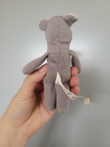 Vintage Kellytoy The Original Pocket Beanpals HIPPO giocattolo Bean Pals Mini - Foto 6 di 7
