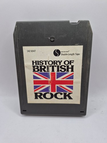 History of British Rock 8-Track Tape 1976 Double-Length Compilation Rock - Bild 1 von 2