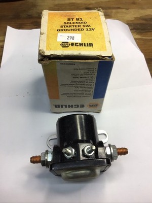 Genuine NAPA ECHLIN Starter Solenoid ST81 NOS OEM