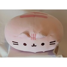 Gund NWT Pusheen Round Pink 11 inch Cat Squisheen Brand New