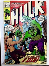 Incredible Hulk #130 1st Hulk Separates From Bruce Banner 1970 Marvel Comics Mid