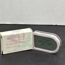 Mary Kay Powder Perfect Eye Color Misty Pine #6202 Rare Vintage