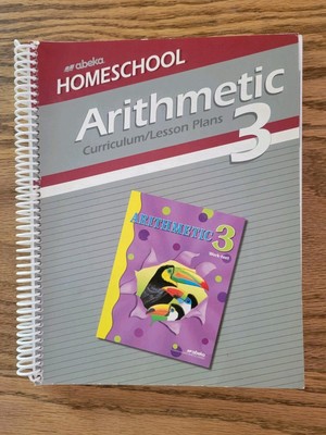 Abeka Arithmetic Grade 3 Math Homeschool Curriculum Printed 2017