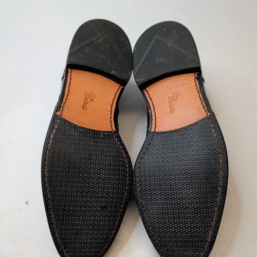 Allen Edmonds Morgan Herren Größe 13 B mitgebracht Oxford Budapester elegante Schuhe blau  - Bild 4 von 10