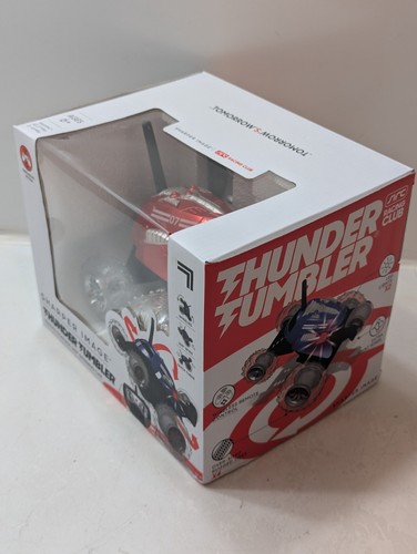 New Sharper Image Thunder Tumbler Remote Control 360 Spinning Red Car - Picture 7 of 15