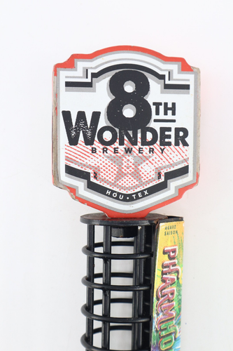 8th Wonder Brewery Pharm House Beer Tap Pull Handle Bareware Man Cave - Picture 3 of 12